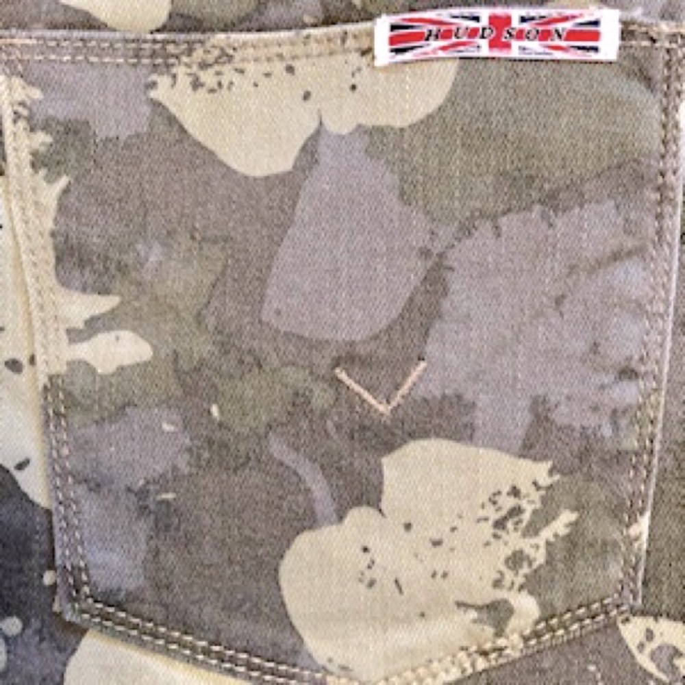 “NEW” Hudson Gracie Mid-Rise Cut-Off Utility Short - Picture 6 of 7